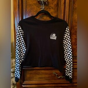 Vans Black Checkered Long Sleeve Shirt